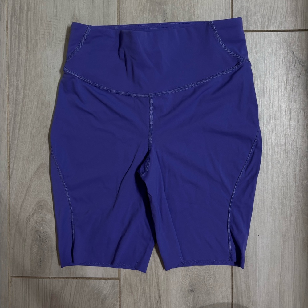 Lululemon Purple 6” Biker Shorts
